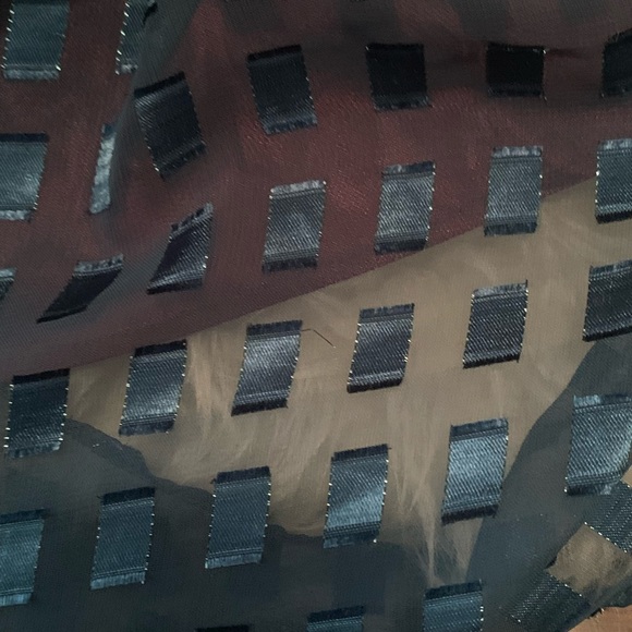 Gorgeous Emerald green sheer Dress over burnt black dress by Onyx - Picture 12 of 12